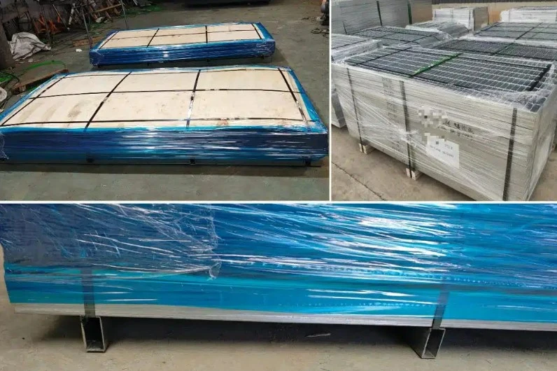 Steel Grating Packaging and Transportation Steel Grating Packaging and Transportation